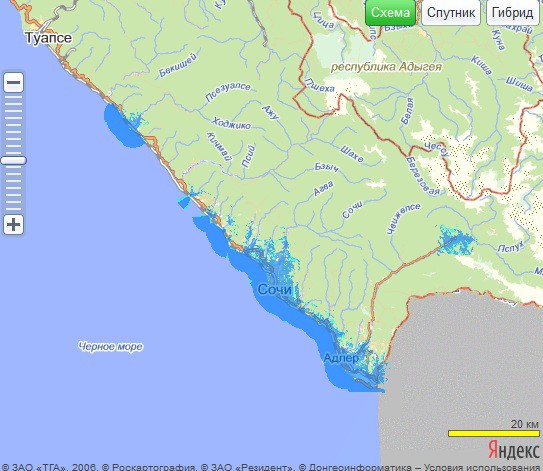 Карта базовых станций оператора мобильной связи и провайдера мобильного интернета Yota Карта базовых станций оператора мобильной связи и провайдера мобильного интернета Yota